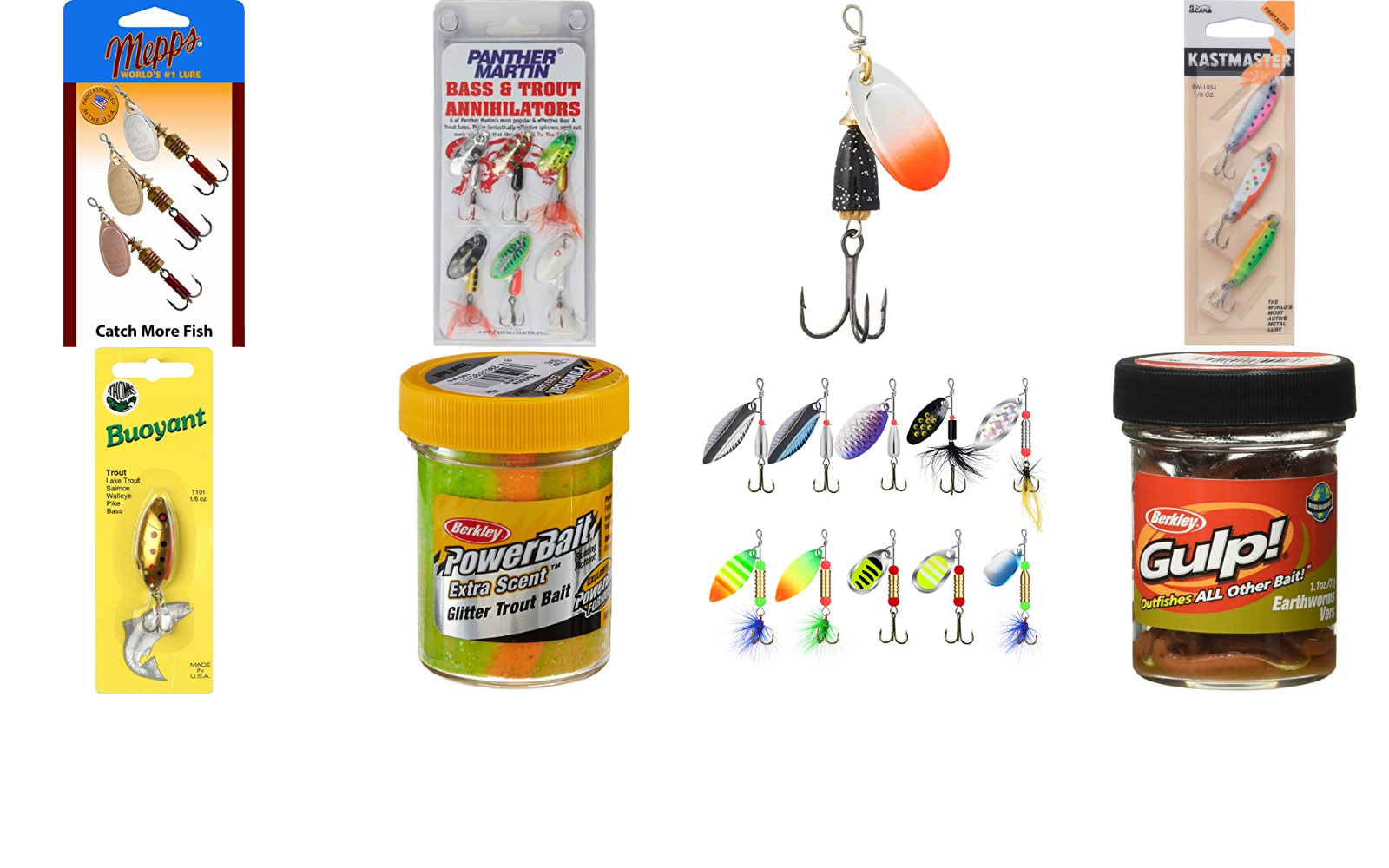 Image of Effective and reliable bait for fishing rainbow trout specifically in summer